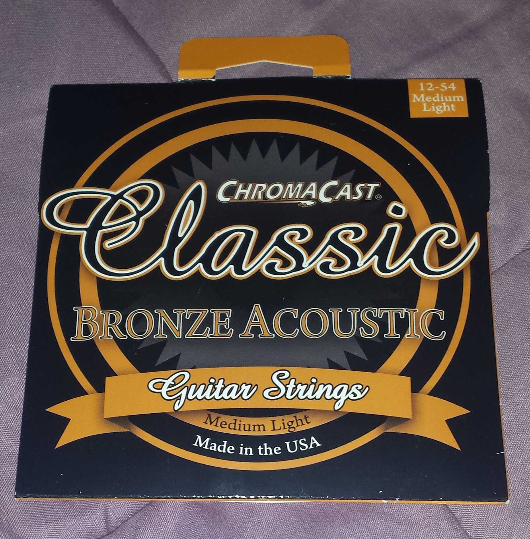 Cuerdas para guitarra Classic Bronze Acustic 12-54